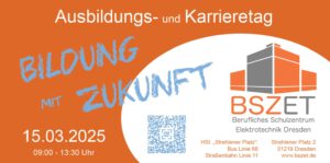 Werbung AKT BSZ ET Dresden